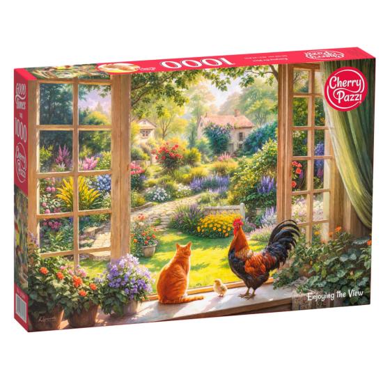 Puzzle Cherry Pazzi Profiter De La Vue 1000 pièces