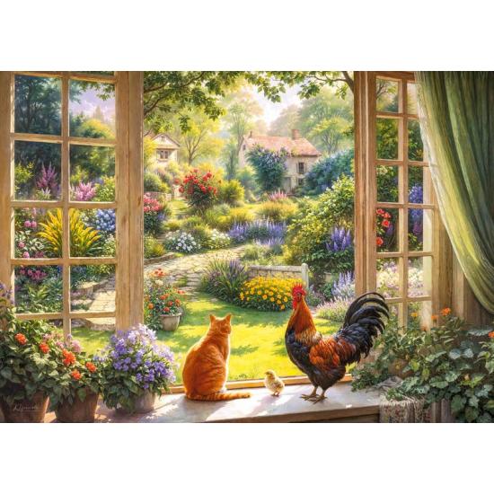 Puzzle Cherry Pazzi Profiter De La Vue 1000 pièces