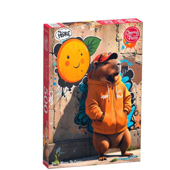 Puzzle Cherry Pazzi Don't Worry, Be Cappy 500 pièc
