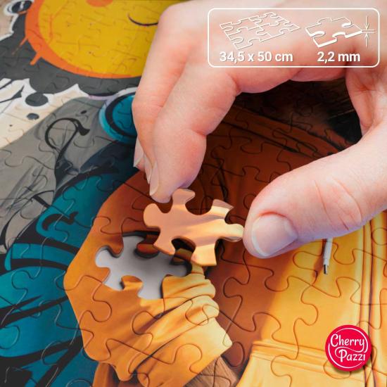 Puzzle Cherry Pazzi Don't Worry, Be Cappy 500 pièc