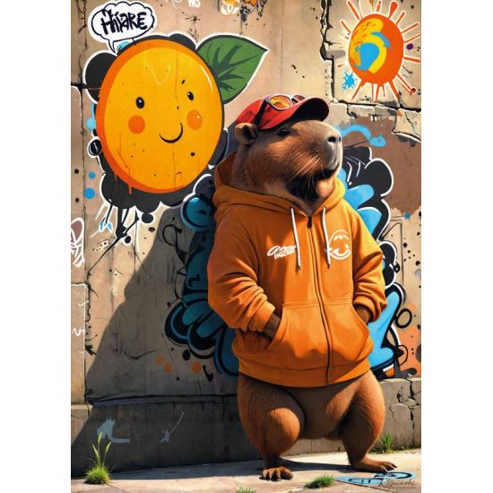 Puzzle Cherry Pazzi Don't Worry, Be Cappy 500 pièc