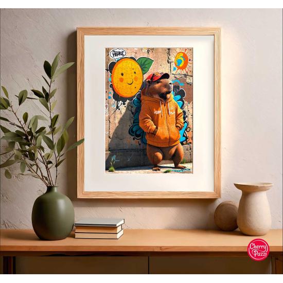 Puzzle Cherry Pazzi Don't Worry, Be Cappy 500 pièc