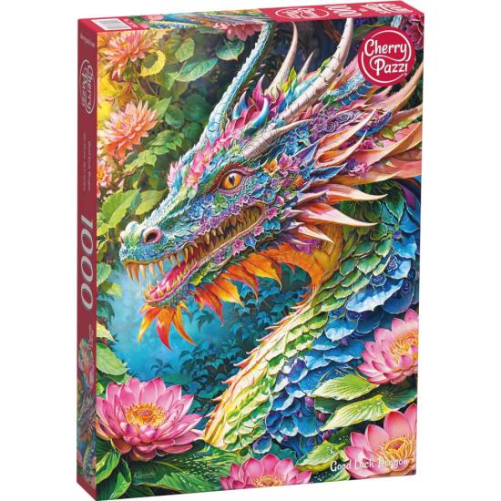 Puzzle Cherry Pazzi Bonne Chance Dragon 1000 pièces Puzzle Cherry Pazzi Bonne Chance Dragon 1000 pièces