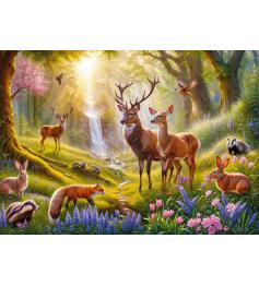 Puzzle Cherry Pazzi Le Cœur De La Forêt de 500 pièces