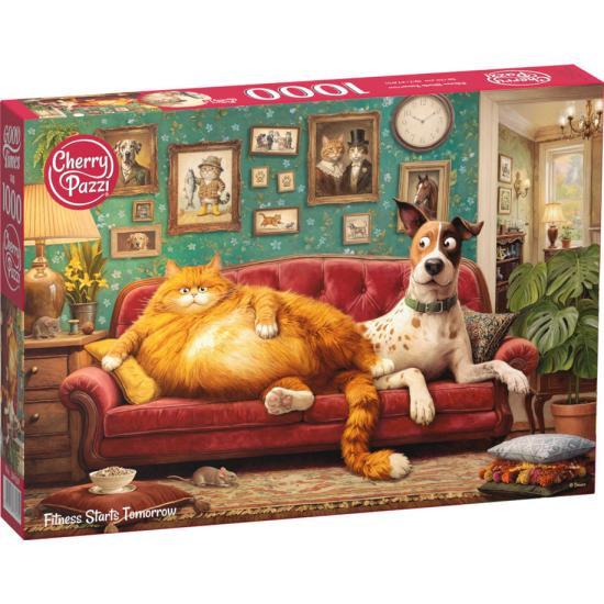 Puzzle Cherry Pazzi Remise En Forme Commence 1000 pièces