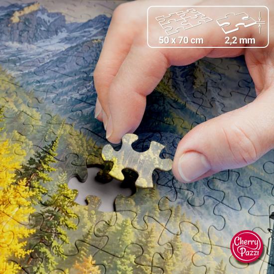 Puzzle Cherry Pazzi Le Golden Express 1000 pièces