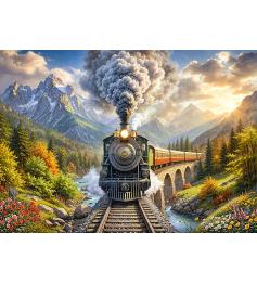 Puzzle Cherry Pazzi Le Golden Express 1000 pièces