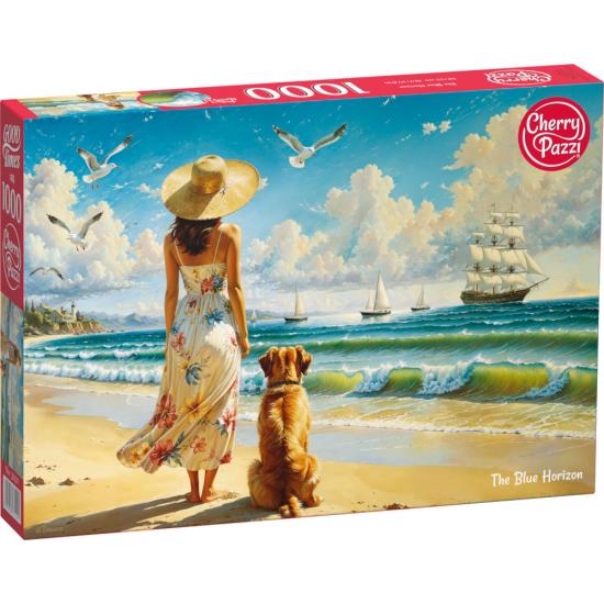 Puzzle Cherry Pazzi L'Horizon Bleu 1000 pièces