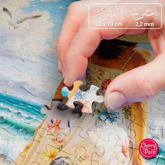 Puzzle Cherry Pazzi L'Horizon Bleu 1000 pièces