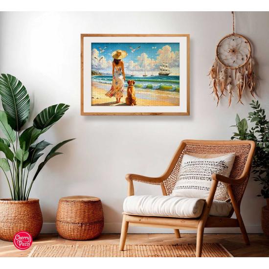 Puzzle Cherry Pazzi L'Horizon Bleu 1000 pièces