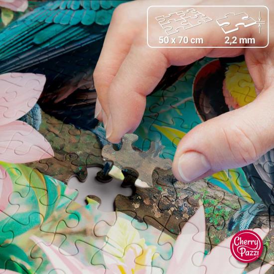 Puzzle Cherry Pazzi Le Paradis des Toucans 1000 pièces