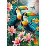 Puzzle Cherry Pazzi Le Paradis des Toucans 1000 pièces