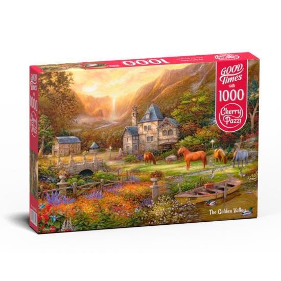 Cherry Pazzi La vallée dorée Puzzle 1000 pièces