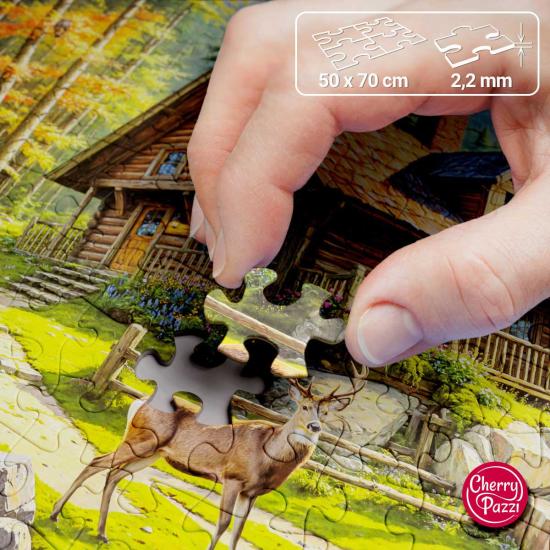 Puzzle Cherry Pazzi La Vallée Vivante 1000 pièces