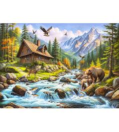 Puzzle Cherry Pazzi La Vallée Vivante 1000 pièces