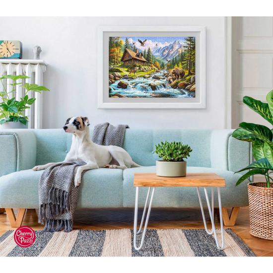 Puzzle Cherry Pazzi La Vallée Vivante 1000 pièces