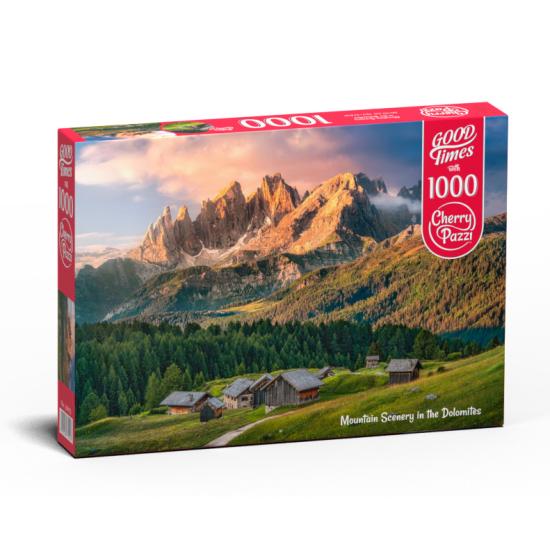 Cherry Pazzi Puzzle Paysage de montagne dans les Dolomites de 10