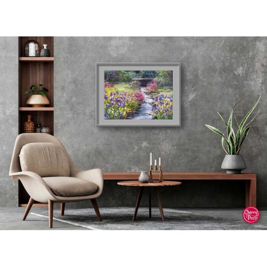 Puzzle 1000 pièces Cherry Pazzi Fiesta Garden