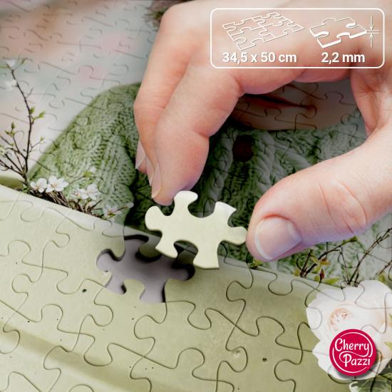 Puzzle Cherry Pazzi Bonjour Le Monde 500 pièces