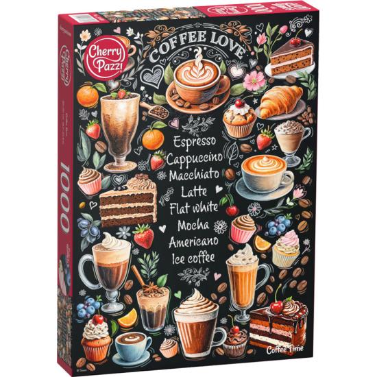 Puzzle Cherry Pazzi L'Heure Du Café 1000 pièces