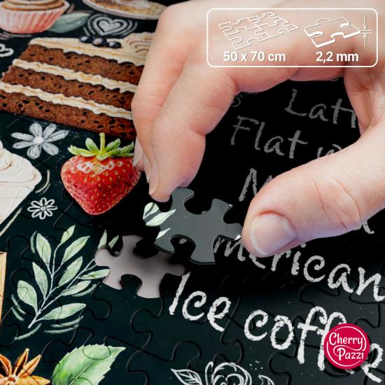 Puzzle Cherry Pazzi L'Heure Du Café 1000 pièces