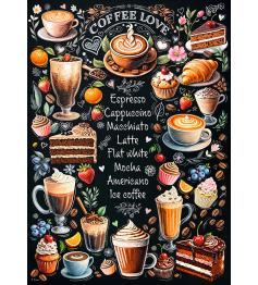 Puzzle Cherry Pazzi L'Heure Du Café 1000 pièces