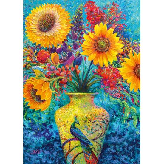 Puzzle Inflorescence Cerise Pazzi 1000 pièces