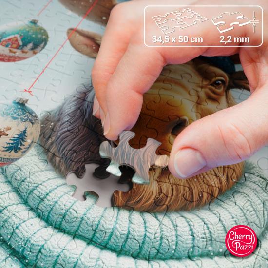 Puzzle Cherry Pazzi It Moose Be Love 500 pièces