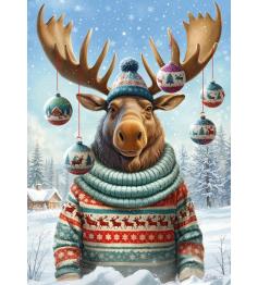 Puzzle Cherry Pazzi It Moose Be Love 500 pièces