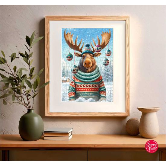 Puzzle Cherry Pazzi It Moose Be Love 500 pièces