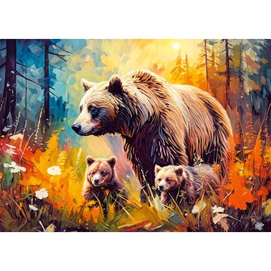 Puzzle Cherry Pazzi Ensemble dans la nature 1000 pièces