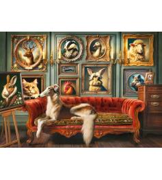 Puzzle Cherry Pazzi L'Aristocratique Ménagerie 1000 pièces