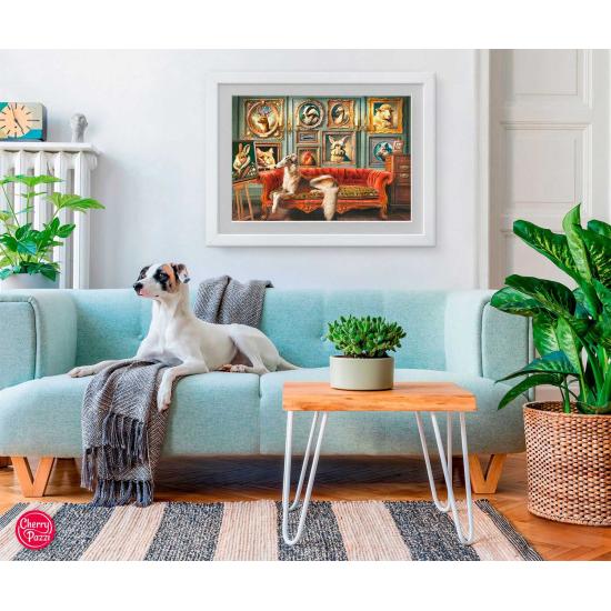 Puzzle Cherry Pazzi L'Aristocratique Ménagerie 1000 pièces