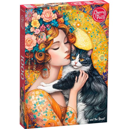 Puzzle Cherry Pazzi La Belle Et La Bête 1000 pièces