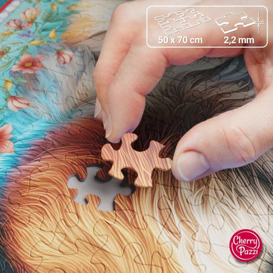 Puzzle Cherry Pazzi La Carte Royale 1000 pièces