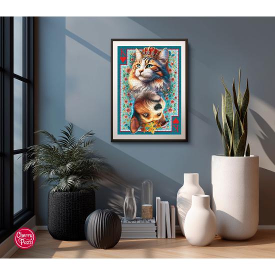 Puzzle Cherry Pazzi La Carte Royale 1000 pièces