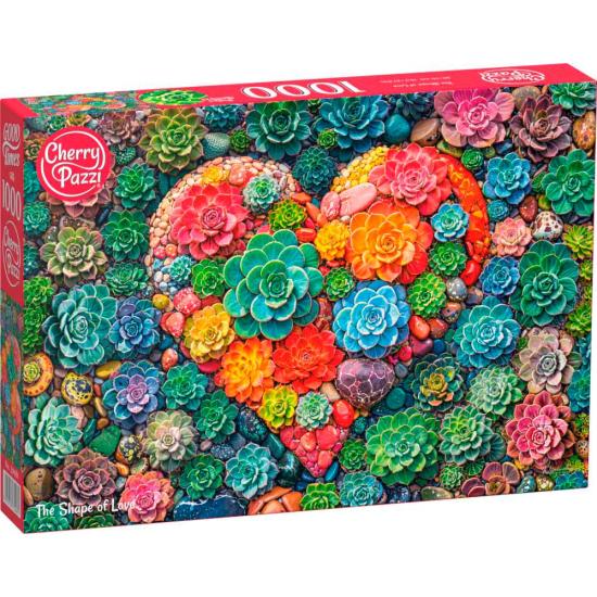 Puzzle Cherry Pazzi La Forme de l'amour 1000 pièces