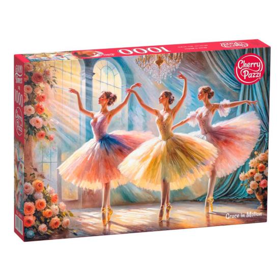 Puzzle Cherry Pazzi La Grâce en Mouvement 1000 pièces
