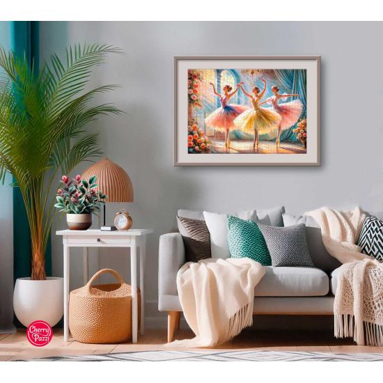 Puzzle Cherry Pazzi La Grâce en Mouvement 1000 pièces