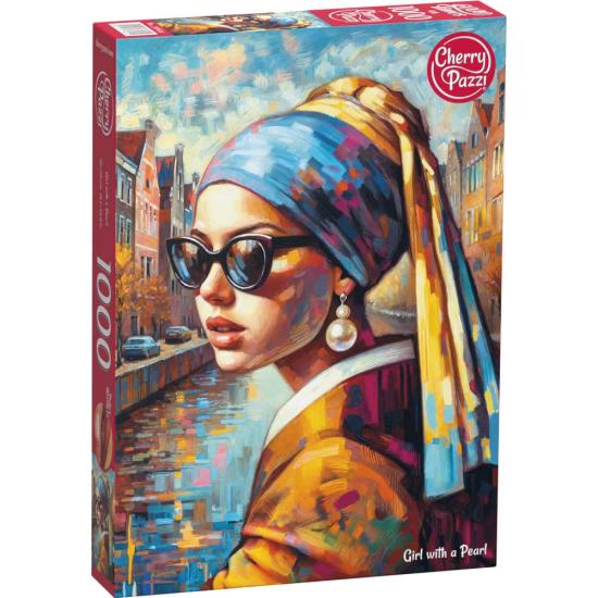 Puzzle Cherry Pazzi Fille à la Perle 1000 pièces Puzzle Cherry Pazzi Fille à la Perle 1000 pièces
