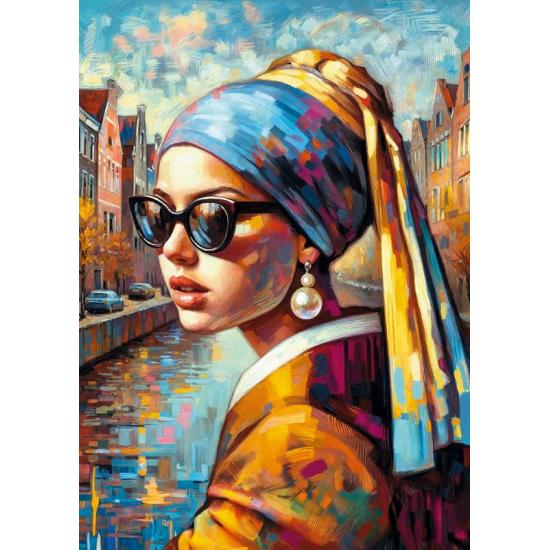 Puzzle Cherry Pazzi Fille à la Perle 1000 pièces Puzzle Cherry Pazzi Fille à la Perle 1000 pièces