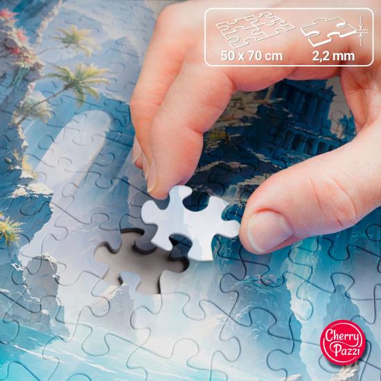 Puzzle Cherry Pazzi La Légende De L'Atlantide 1000 pièces