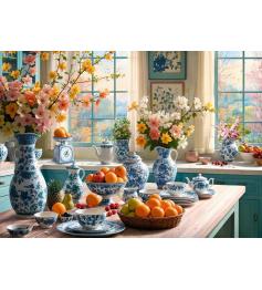 Puzzle Cherry Pazzi Matin Dans Ma Cuisine 2000 pieces