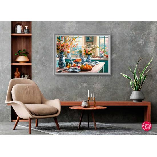 Puzzle Cherry Pazzi Matin Dans Ma Cuisine 2000 pieces