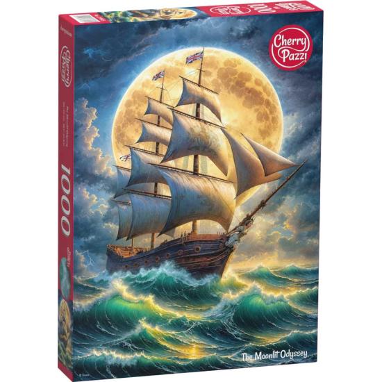 Puzzle Cherry Pazzi L'Odyssée Au Clair De Lune 1000 pièces