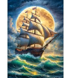 Puzzle Cherry Pazzi L'Odyssée Au Clair De Lune 1000 pièces