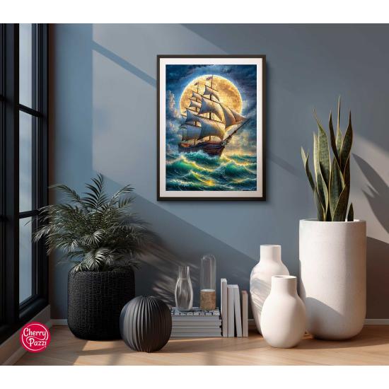 Puzzle Cherry Pazzi L'Odyssée Au Clair De Lune 1000 pièces