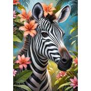 Puzzle Cherry Pazzi Lady Zèbre 1000 pièces