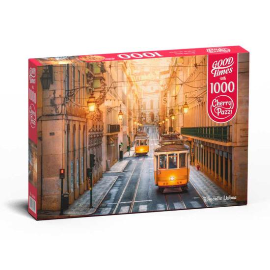 Puzzle 1000 pièces Cherry Pazzi Lisbonne romantique