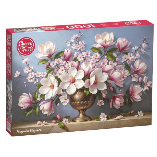 Puzzle Cherry Pazzi Magnolia Elegance 1000 pièces